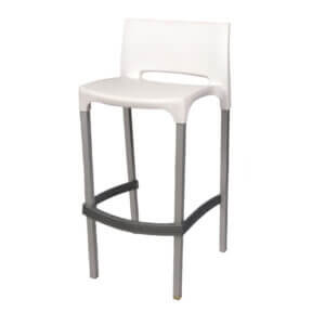 Canteen Twiggy - Bar Chair White