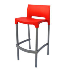 Canteen Twiggy - Bar Chair Red