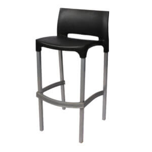 Canteen Twiggy - Bar Chair Black